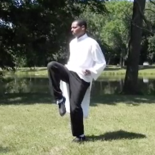 One-Leg Crane Stance