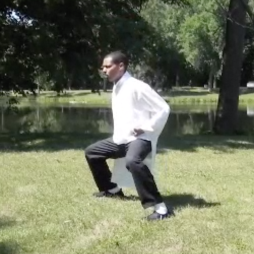 Horse Riding Stance